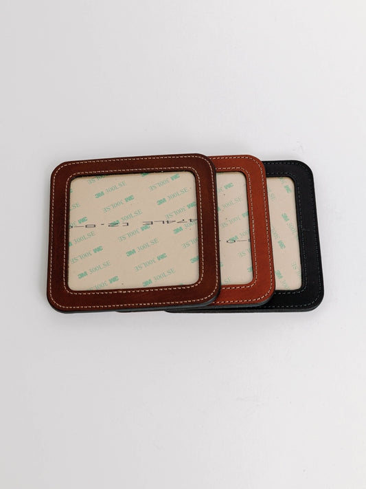 Square Self Finishing Coaster Clayton and Crume