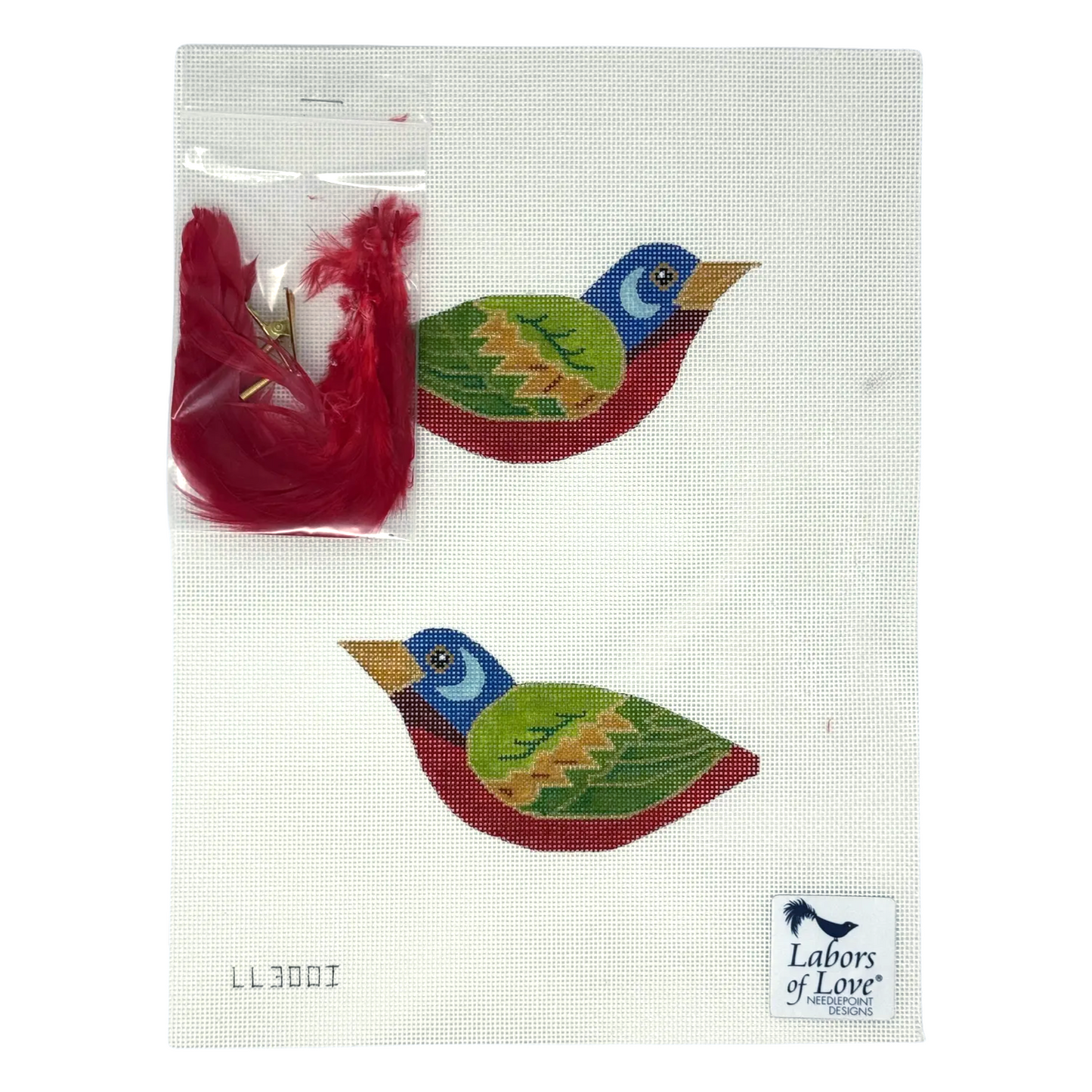 Painted Bunting Canvas Labors of Love LL300I