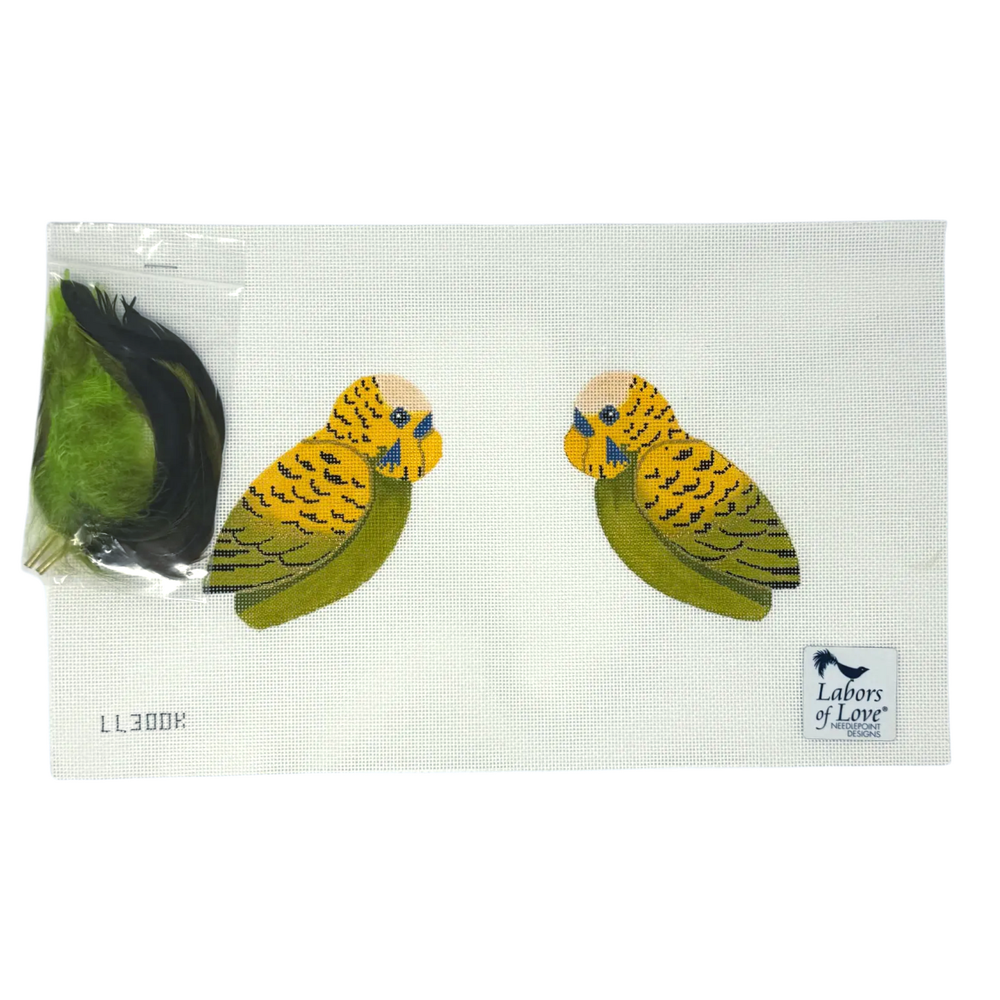 Green Budgie Canvas Labors of Love LL300K