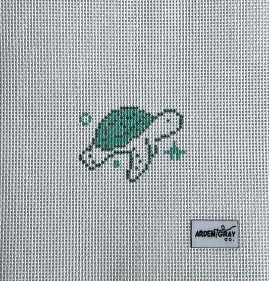 Swimming Turtle Mini Arden Gray