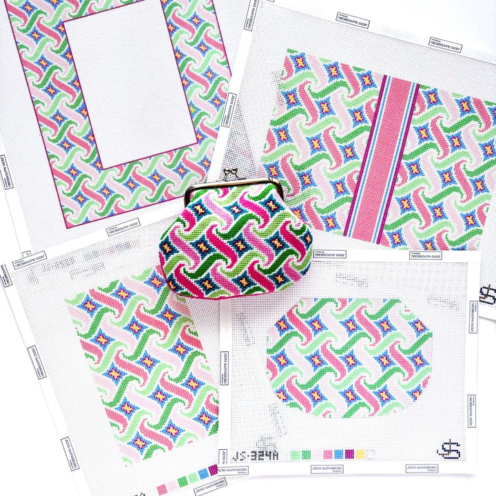 Swirl Kiss Lock Bag Jeni Sandberg