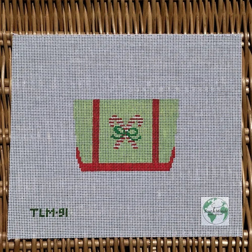 Mini Tote Candy Cane Crush Pistachio TLM91
