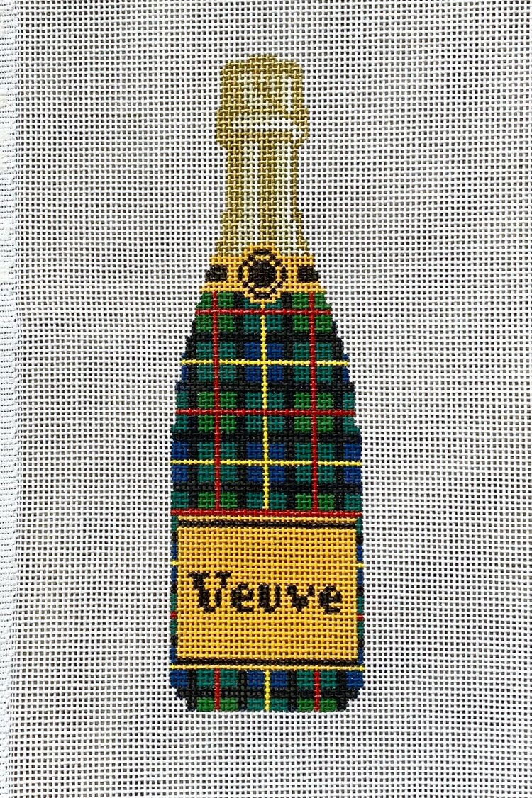 Veuve Bottle Tartan