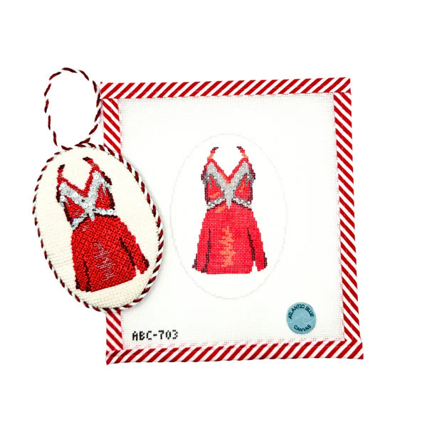 The Red Dress Rockette Series Atlantic Blue Canvas