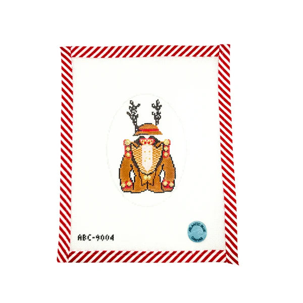 The Reindeer Outfit Rockette Series Atlantic Blue Canvas