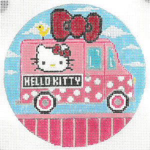 Truck Happy Kitty Ornament The Meredith Collection