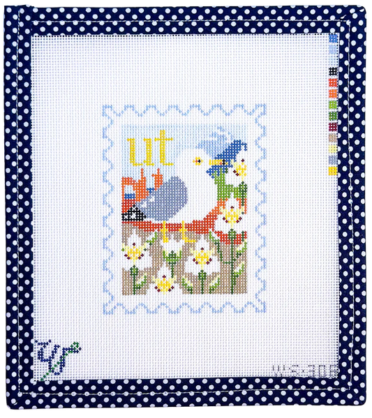 Utah Stamp Wipstitch