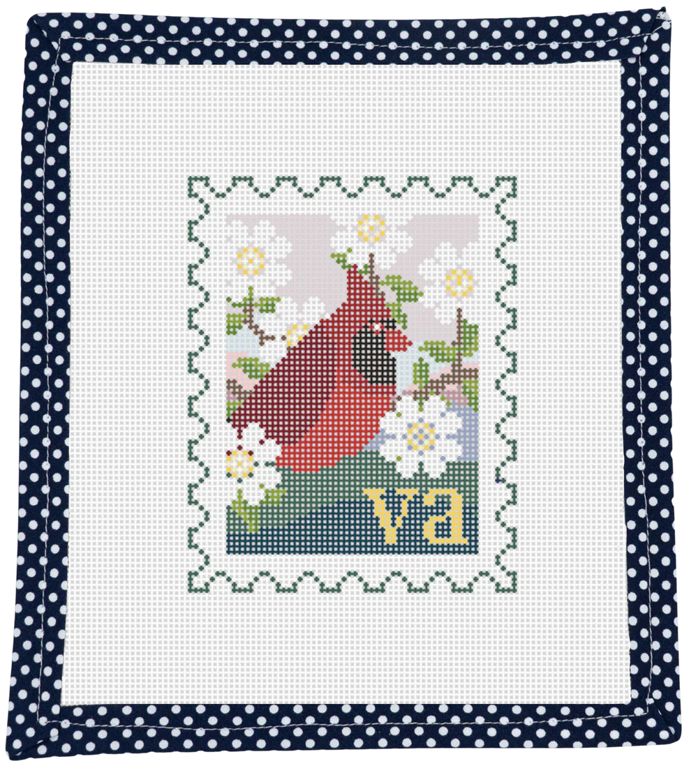 Virginia Stamp Wipstitch WS139W