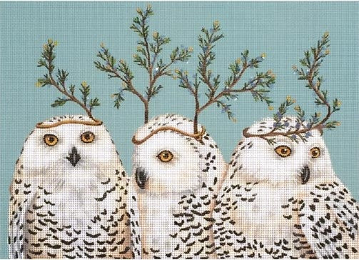 Festive Owl Melissa Shirley