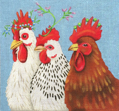 3 Roosters Vicky Sawyer