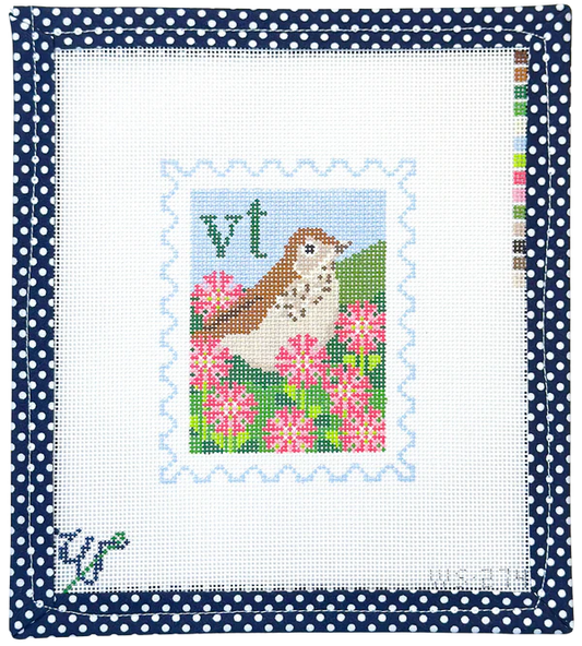 Vermont Stamp Wipstitch