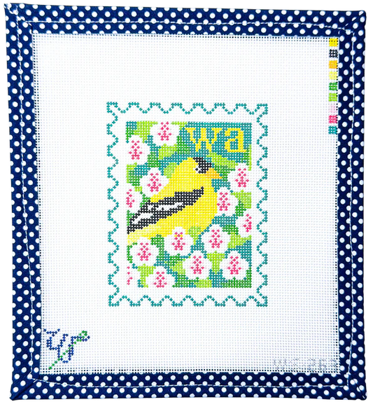 Washington Stamp Wipstitch