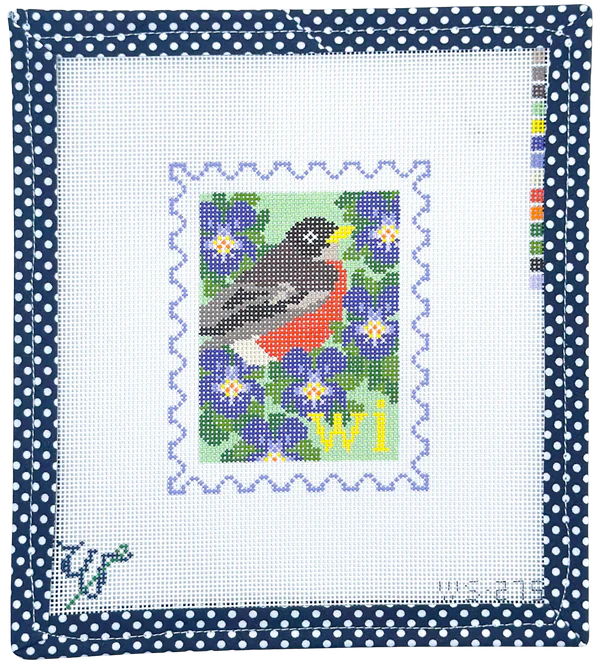 Wisconsin Stamp Wipstitch
