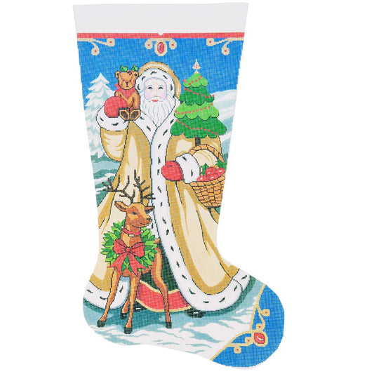 Elegant Santa #2 Stocking XS7093