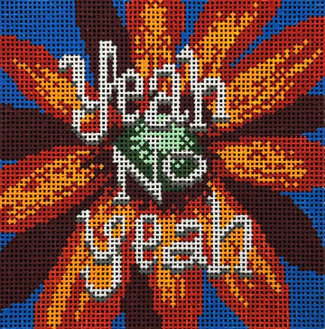 Yeah No Yeah Coaster Flying Stitches