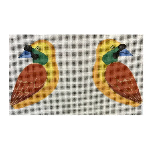 Yellow & Orange Bird 3D Labors of Love LL306J