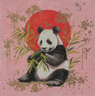 Panda on Pink Colors of Praise