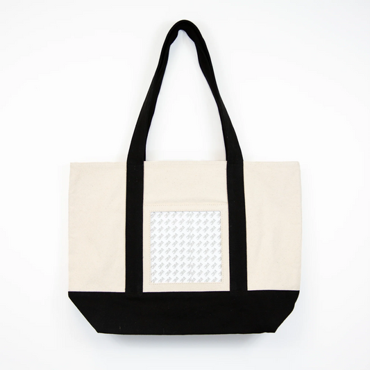 Canvas Tote Bag Black Tilli Tomas