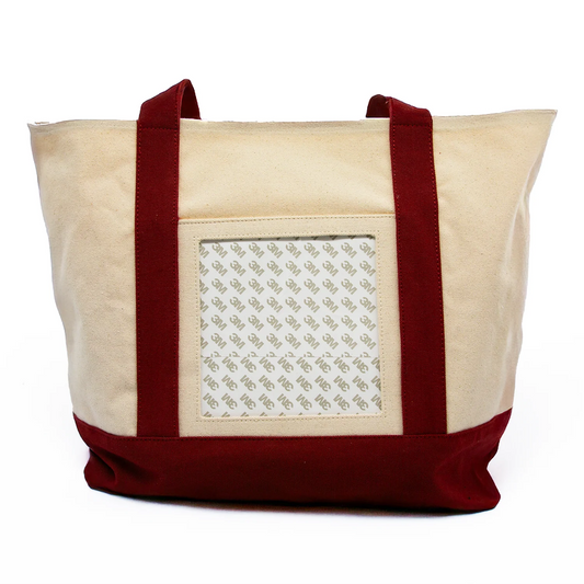 Canvas Tote Bag Cranberry Tilli Tomas