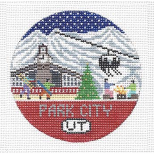 Park City Round Doolittle Stitchery R121