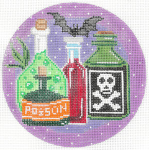 Four Potions 13 Days of Halloween Ornament