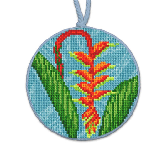 Heliconia Tropical Flower Ornament