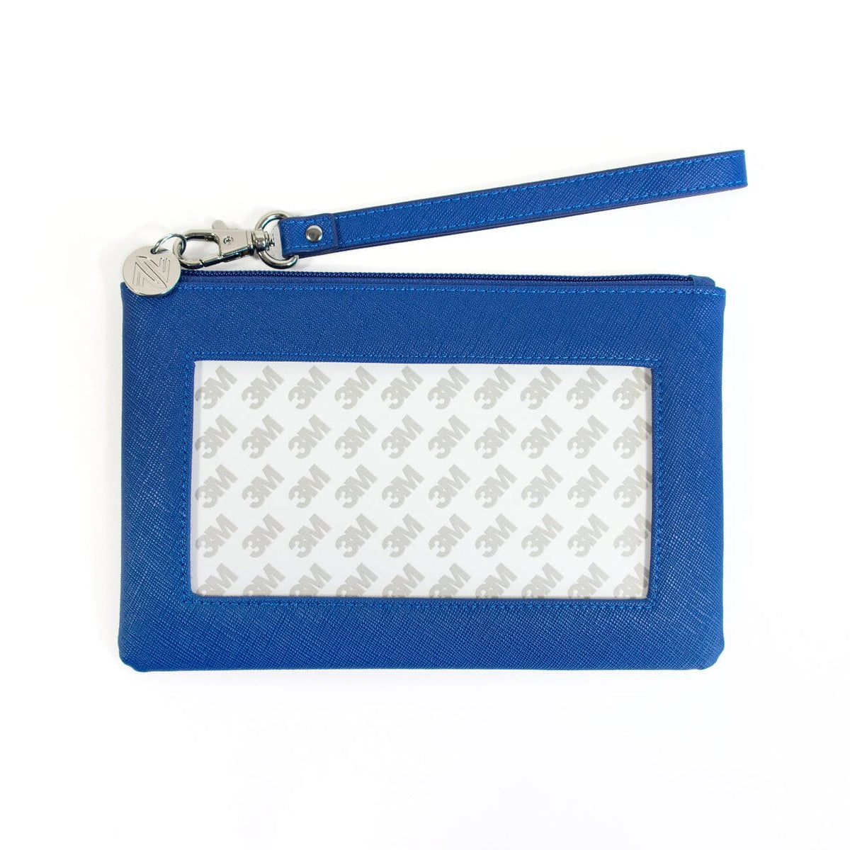 Blue Leather Accessory Bag Bradley Needlepoint
