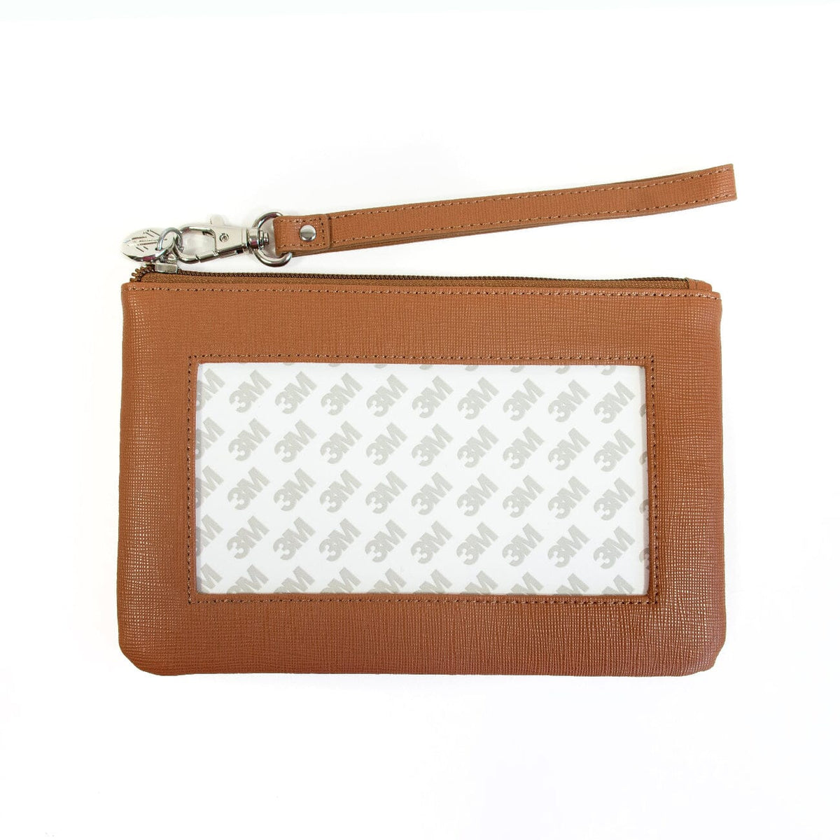 Brown Leather Accessory Bag Bradley Needlepoint