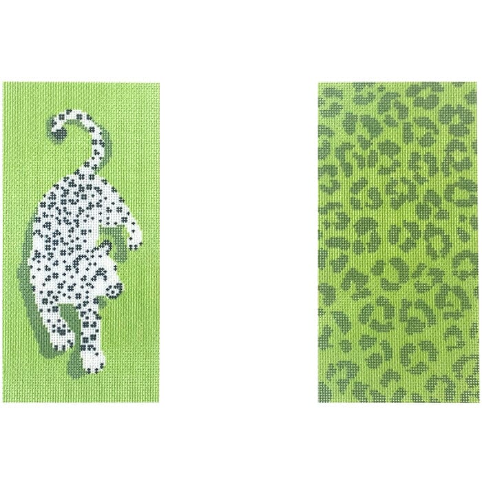 Leopard Eyeglass case Green