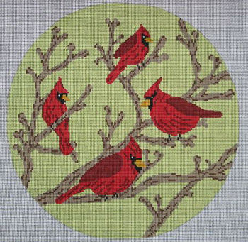 Cardinal Round Large
