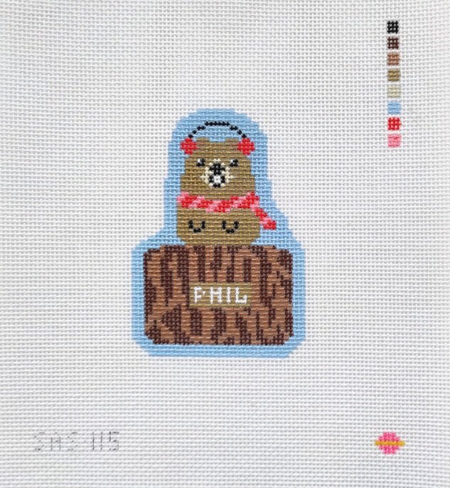 Punxsutawney Phil by Saturnalia Stitching SAS115