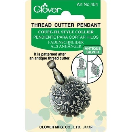 Clover Thread Cutter Pendant 454