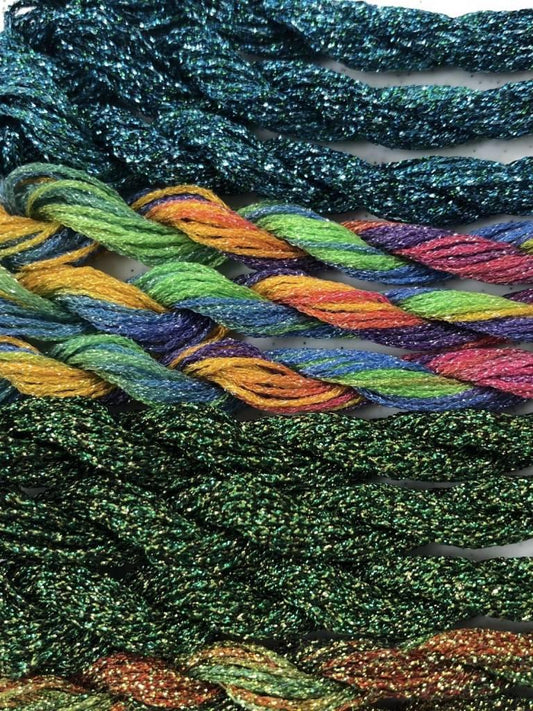 Threadwork #8 Braid Metallic Palette