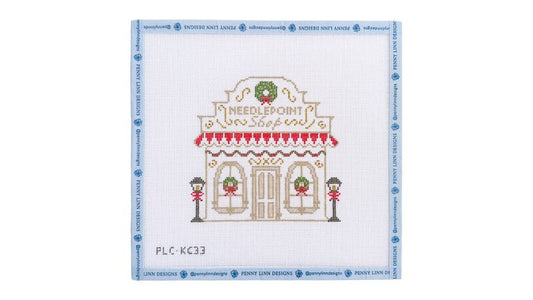 LNS Vintage Winter Village Series-Local Needlepoint Store