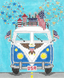 Micro Bus Fourth of July The Meredith Collection